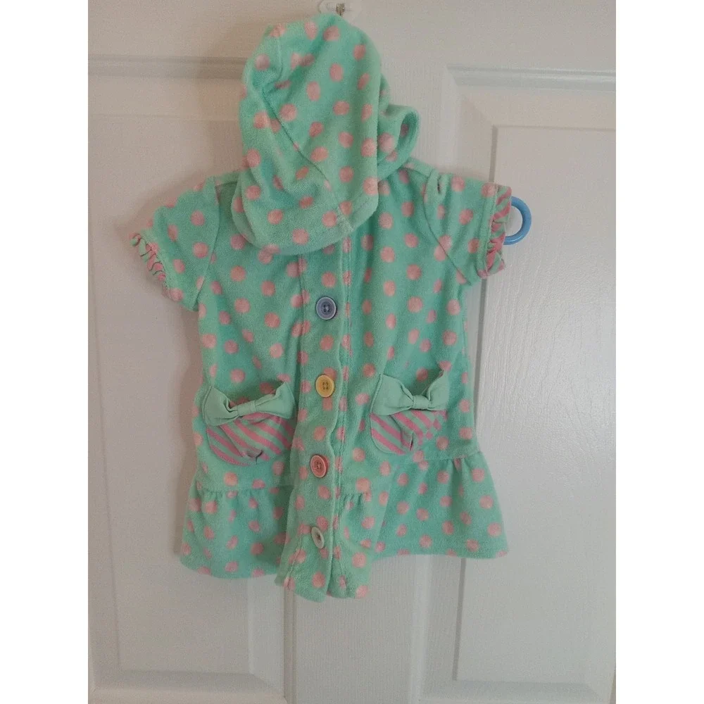 Matilda Jane MISS  Swim Swimsuit Hooded Cover Up, Size 3/6‎ Months